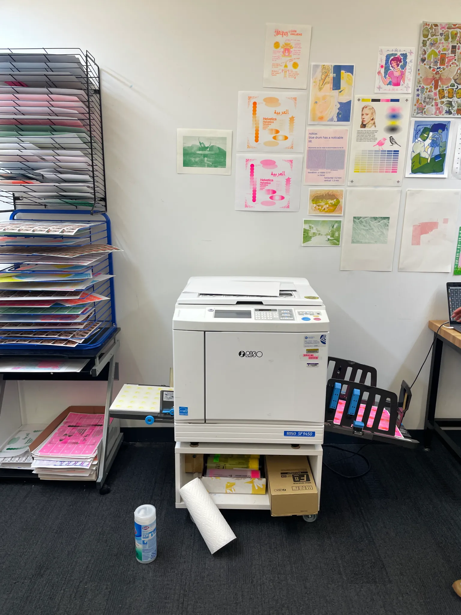 riso printer frida photo