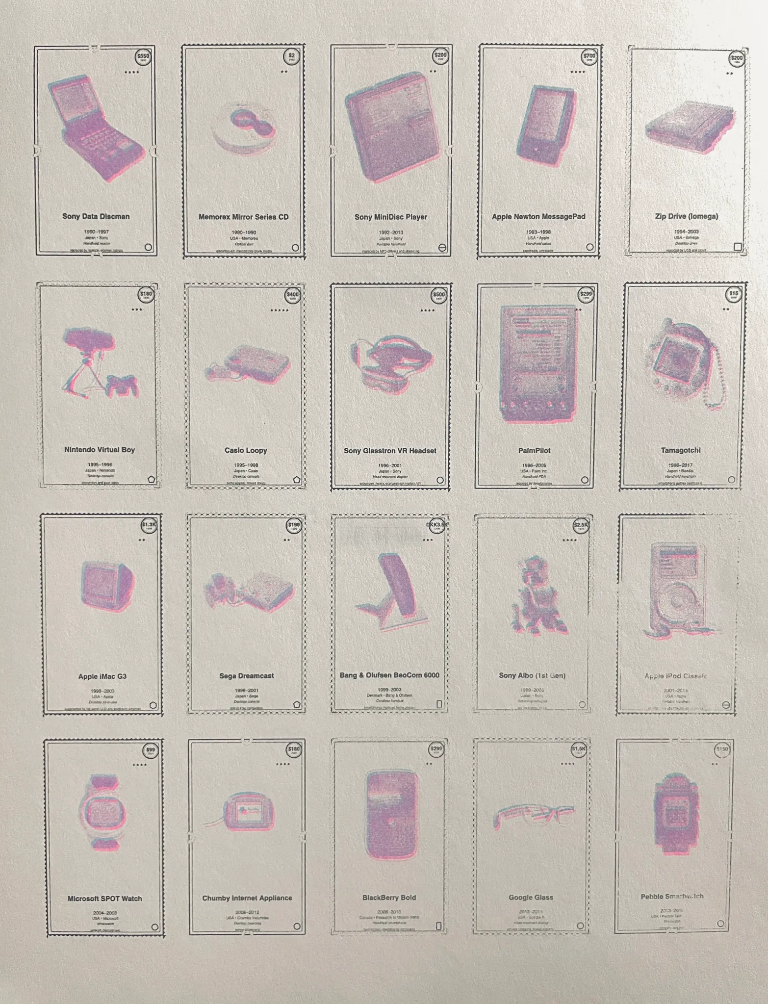 generated stamp sheet preview